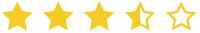 yellow and white stars showing 3.5 stars