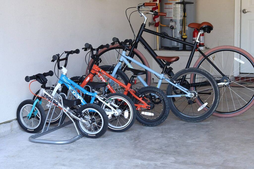 Bike Stand For Garage Floor, Bike Storage Rack For Garage Floor