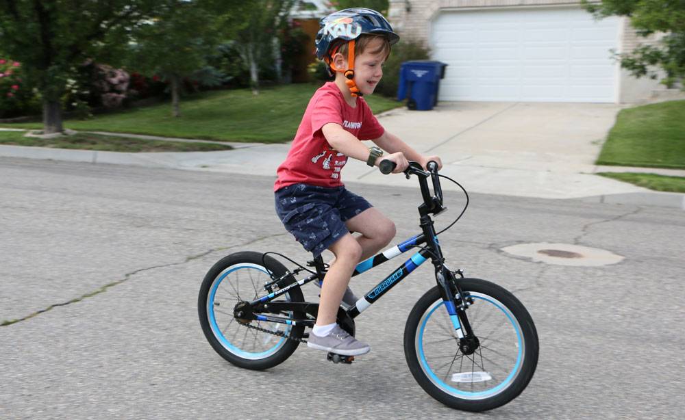 4 year old riding guardian 16 inch kids bike ethos 