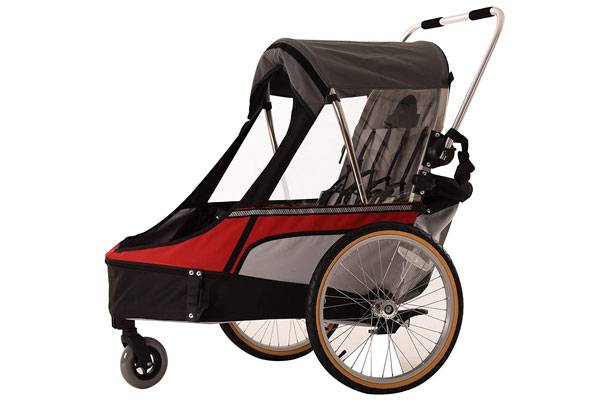 Wike Premium Double as a stroller