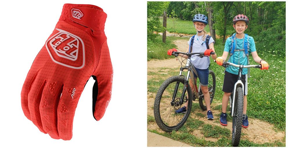 Moonlove Kids Half-finger Cycling Gloves Palm Anti-slip Silicone Grip for Summer Sports CS Biking Fingerless Gloves Mittens for Boys Girls 7-12 Y 