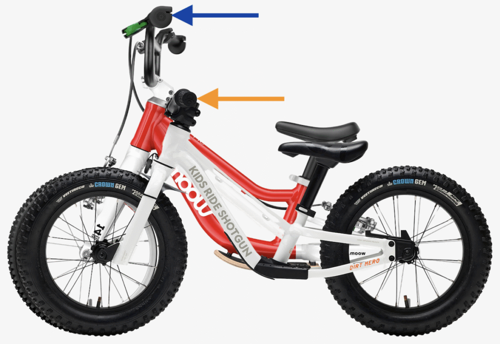 woom GO 1 Plus versus dirt hero geo