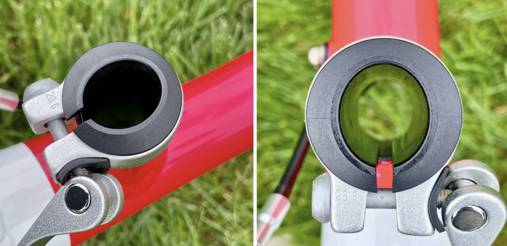 woom go 1 oval seat post