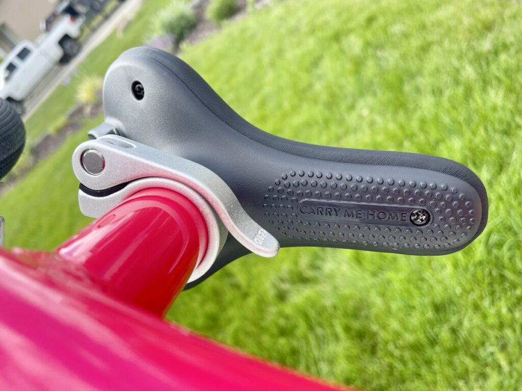 woom 1 saddle handle