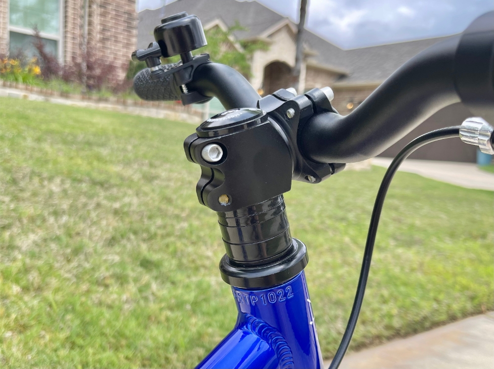 Threadless headset on Frog 14" balance bike