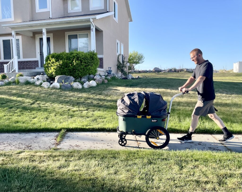 burley hopper with two sun shades