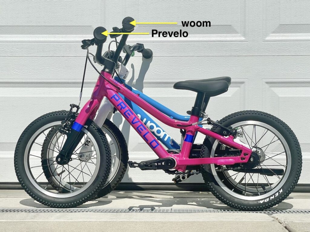 prevelo alpha one vs. woom 2
