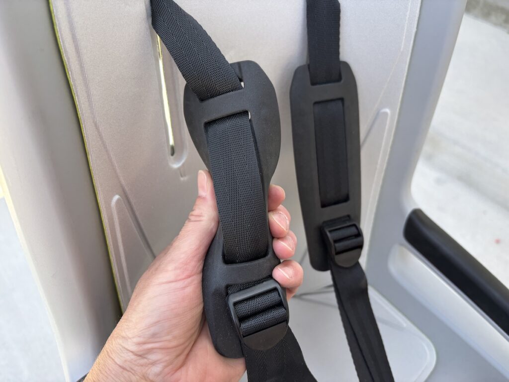 thule ridealong 2 shoulder straps